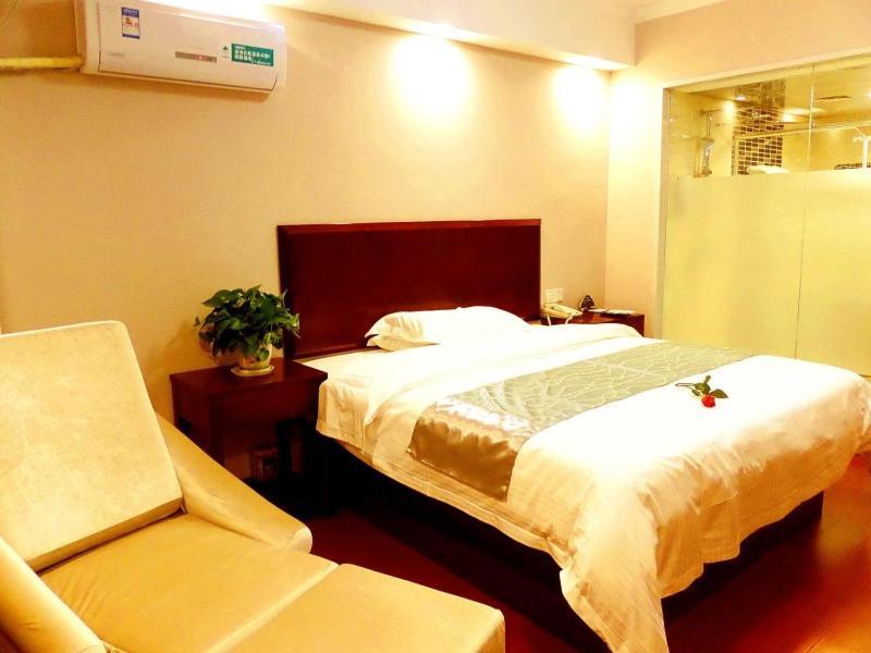 Greentree Inn Jiangxi Jindezhen People Square Jindin Business Hotel Цзиндэчжэнь Экстерьер фото