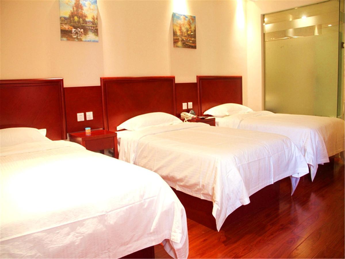 Greentree Inn Jiangxi Jindezhen People Square Jindin Business Hotel Цзиндэчжэнь Экстерьер фото
