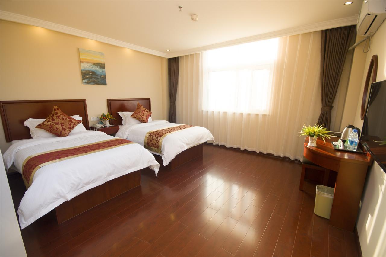 Greentree Inn Jiangxi Jindezhen People Square Jindin Business Hotel Цзиндэчжэнь Экстерьер фото