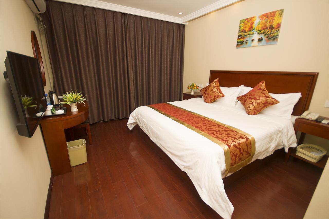 Greentree Inn Jiangxi Jindezhen People Square Jindin Business Hotel Цзиндэчжэнь Экстерьер фото